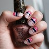 Hilfiger inspired stripe nails 