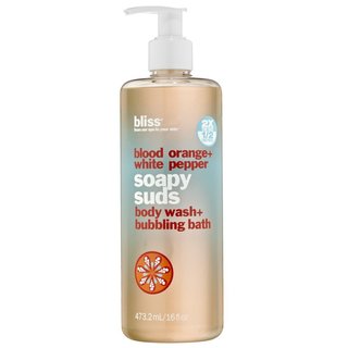 Bliss Blood Orange + White Pepper Soapy Suds Body Wash + Bubbling Bath