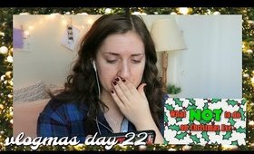 REACTING TO MY PRIVATED CHRISTMAS VIDEO | Vlogmas (Dec. 22)