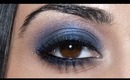 Sapphire Smoky Eyes: HD Makeup Tutorial