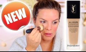 THE BEST FOUNDATION EVER?! NEW FOUNDATION FIRST IMPRESSIONS & WEAR TEST | Casey Holmes