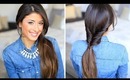 Double Twisted Ponytail