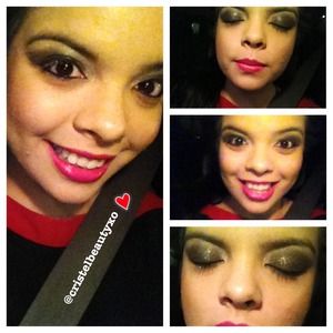 After work quick picture.  #makeup #fotd #eyesoftoday