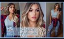 Get Ready With Me! CASUAL EVERYDAY Outfit Makeup & Hair Transformation (Before & After!)