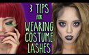 How to Apply Halloween and Costume False Eyelashes