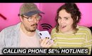 PRANK CALLING PHONE SH(EX) HOTLINES | AYYDUBS