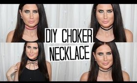 DIY Choker Necklace - Easy & Affordable!