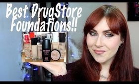 Favourite DrugStore Foundations (Updated 2014)