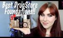 Favourite DrugStore Foundations (Updated 2014)