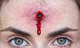 Bullet in yo' Head; Halloween Tutorial (2 methods!)