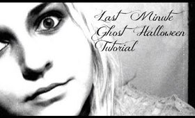 Last Minute Ghostly Halloween Tutorial!