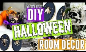 DIY HALLOWEEN ROOM DECOR | 3 Cheap & Easy Room Decor Ideas for Halloween!!