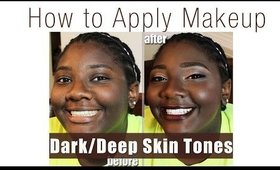 How to Apply Makeup on Dark/Deep Skin Tones