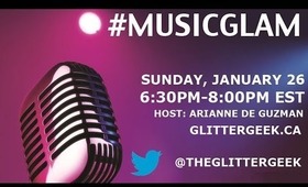 #MusicGlam Grammy Twitter Party + Prizes