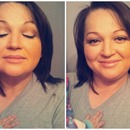Moms makeup done by me! 