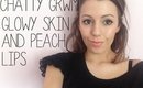 GRWM | Glowing Skin & Peachy Lips