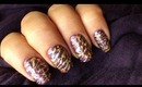 James Bond Nail Polish Designs - 2012 Bond girls nail art collection design in gold spun sugar