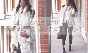 Get Ready With Me | Casual Glam Date Night !