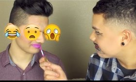 "Boyfriend" Does My Makeup Challenge with Donovan Gibb