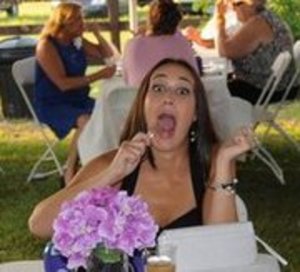 Me being silly at my cousins wedding 