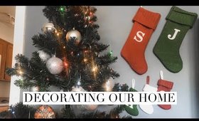 CHRISTMAS DECORATING FOR THE FIRST TIME IN OUR NEW HOME: VLOGMAS 2019  | heysabrinafaith