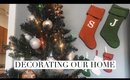 CHRISTMAS DECORATING FOR THE FIRST TIME IN OUR NEW HOME: VLOGMAS 2019  | heysabrinafaith