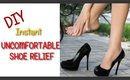 DIY Fast Relief For Uncomfortable Shoes -  Ms Toi