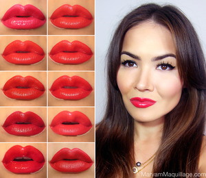 Full review on my blog: http://www.maryammaquillage.com/2013/01/10-red-lipsticks-for-valentines-day.html