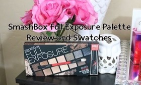 Smashbox Full Exposure Palette - Review & Swatches