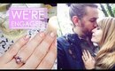 WE'RE ENGAGED - The Proposal Story! | Katie & Andrew