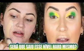 AQUELA MAKE NIVEL HARD PRA COPA DO MUNDO | Duda Fernandes