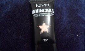 First Impression: NYX Invincible Fullest Coverage Foundation