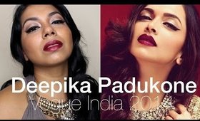 Deepika Padukone Vogue India 2014 Makeup