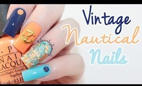Vintage Nautical Nails