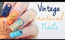 Vintage Nautical Nails