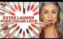 Estee Lauder Pure Color Love Lipstick Swatches | All New 30 Shades