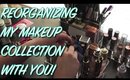 ORGANIZE WITH ME! 🤩 Makeup Collection & Vanity Reorganization 💄