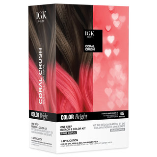 Color Bright One Step Bleach & Color Kit Coral Crush