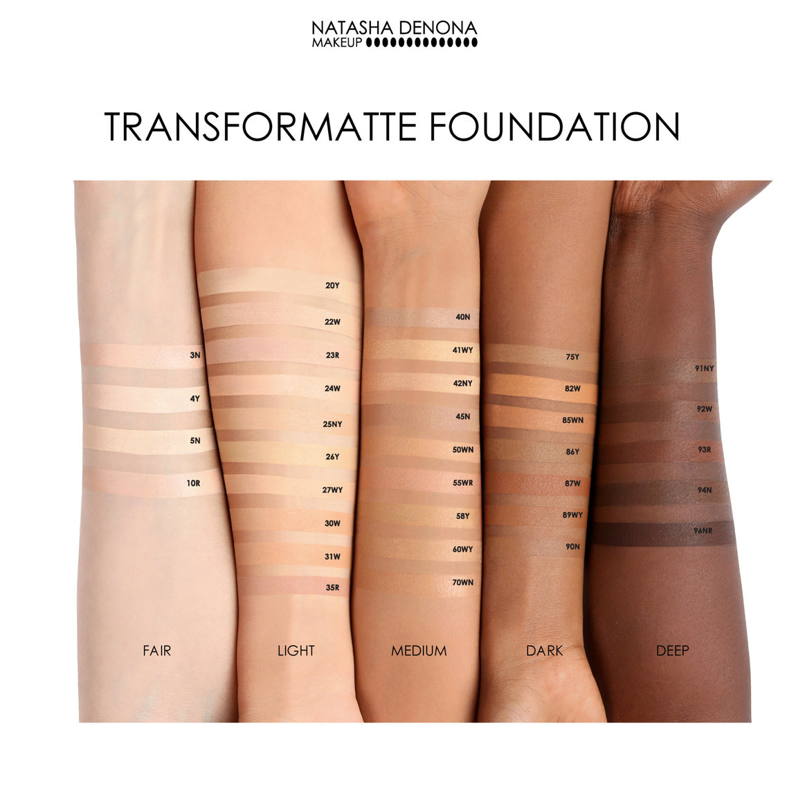 ファンデーション naaana Natasha Denona Transformatte Pore Vanishing Matte Foundation 93R