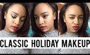 Classic Holiday Glam Makeup Tutorial | BeautybyTommie
