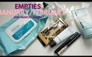 monthly empties? | months of empties