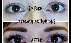 Eyelash Extensions ~ Before & After Pics + Q&A! | beauty2shoozzz