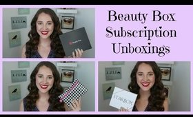 Target Beauty Box, Ipsy, & Starbox Unboxing