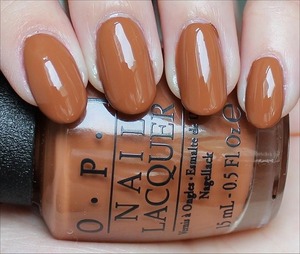 From the San Francisco Collection coming out in August. Click here for my in-depth review and more swatches: http://www.swatchandlearn.com/opi-a-piers-to-be-tan-swatches-review/