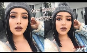 COZY MATTE MAKEUP TUTORIAL | 5 Days of Glam Giveaways