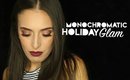 Burgundy Sparkly Glam | Holiday Makeup Look 2015