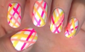 QUICK&EASY SUMMER NAILS... in like 2 minutes