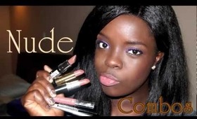 NUDE Lip Combos