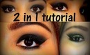 2 in 1 Smokey eye tutorial - vcruzbebe