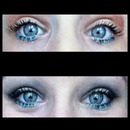 Day vs. Night blue eyeliner 